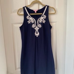 Lily Pulitzer Cotton Navy dress